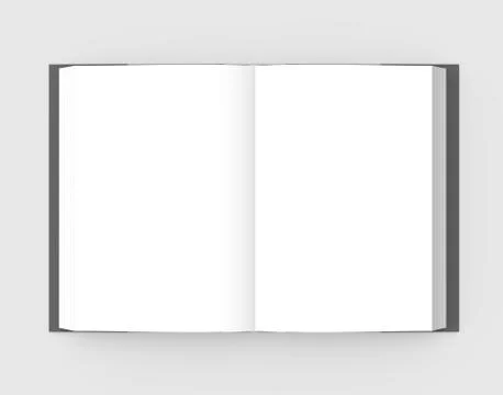 Open book image Stock Illustration