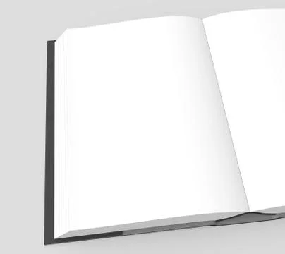 Open book image Illustrazione stock