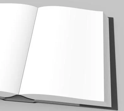 Open book image Stockillustratie