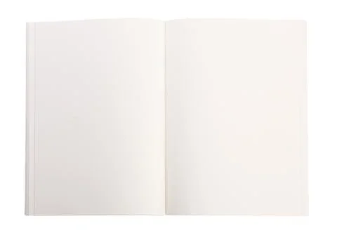 Open book isolated with dot texture pattern on paper Foto stock