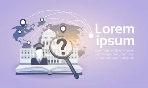 Open Book Law Library Read School Education Knowledge Concept 스톡 일러스트