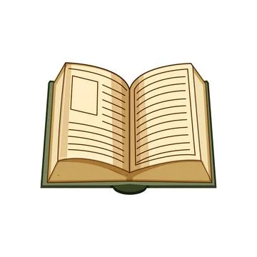 Open book learning wisdom and knowledge concept イラスト素材
