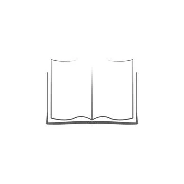 Open book logo icon. Element of education icon. Premium quality graphic design Stock Illustration