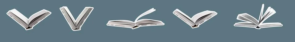 Open book with pages filled with knowledge and wisdom, perfect for study and Stock Photos