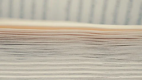 Open Book Pages Flipping, Knowledge Concept. Fresh ideas, imagination, personal  Stock Footage 332663811