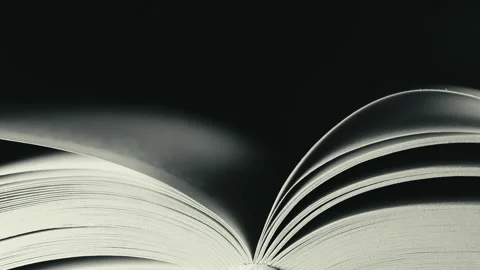 Open Book Pages Flipping, Knowledge Concept. Fresh ideas, imagination, personal  Stock Footage 332663814