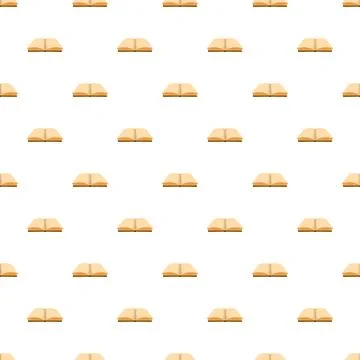 Open book pattern creating education background design 스톡 일러스트