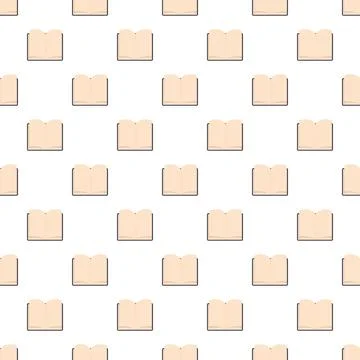 Open book pattern for education and knowledge concept 스톡 일러스트