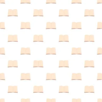 Open book pattern representing education and reading Illustrazione stock