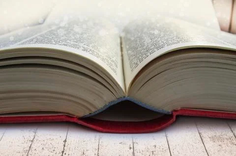 Open book Stock Photos