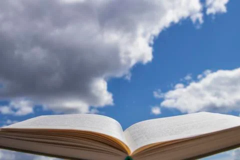 Open book. Stock Photos