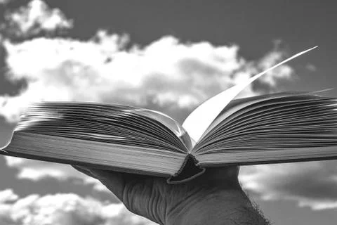 Open book. Stock Photos