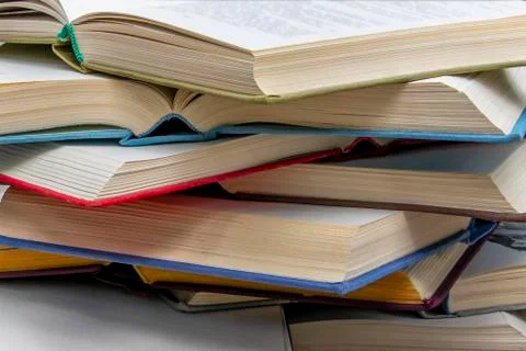 Open book. Foto stock