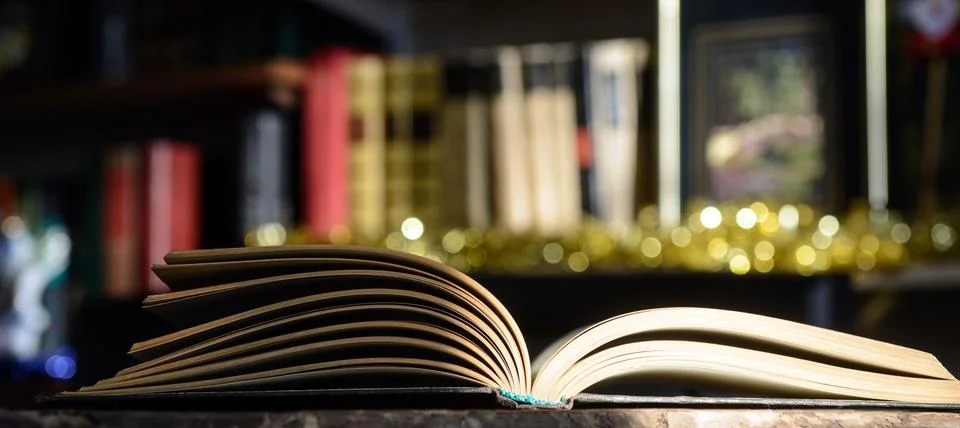 The open book Stock Photos