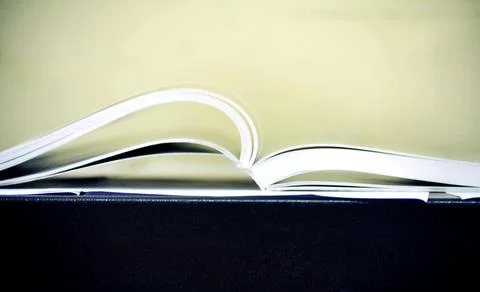 Open Book for study materiel Stock-Fotos