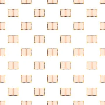 Open books geometric pattern for seamless background Illustrazione stock