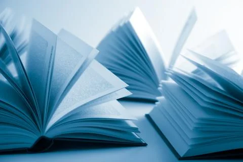 Open books Stock Photos