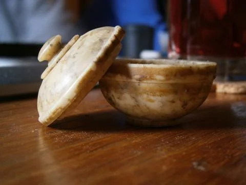 Open bowl Foto stock