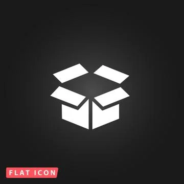 Open box icon イラスト素材