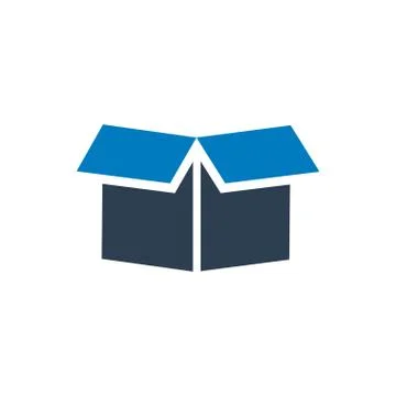 Open box icon Stock Illustration