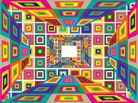 The open box Stock Illustration