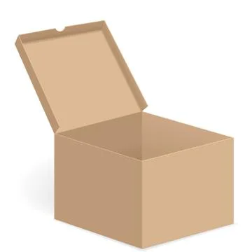 Open box Stock Illustration