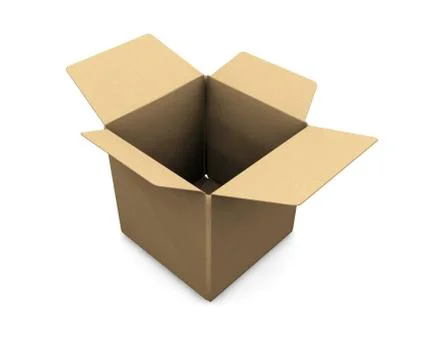 Open box Stock Illustration