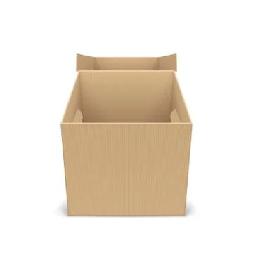 Open box Stock Illustration
