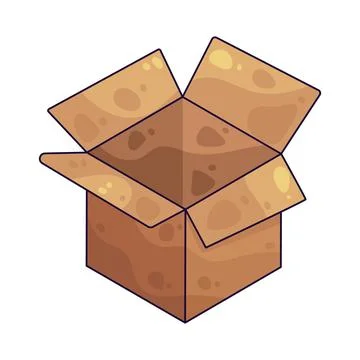 Open Box illustration Stock Illustration
