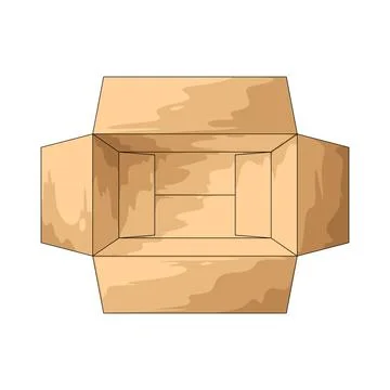 Open Box illustration Stock Illustration