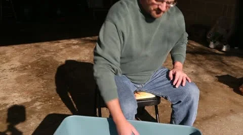 Open Box of lights Stock Footage 12523117