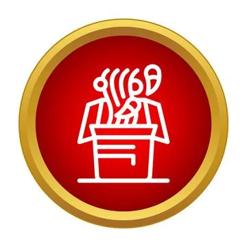 Open box releasing abstract lines and shapes icon Illustrazione stock