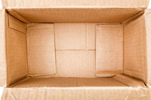 Open box for things. Stock Photos