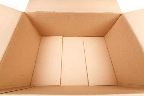 Open box for things. Stock Photos