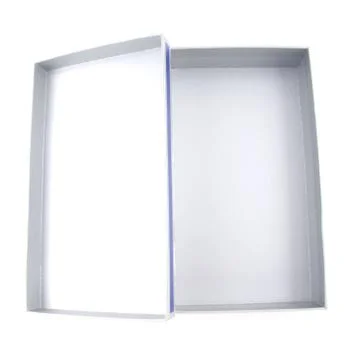 Open box on white background. Stock Photos