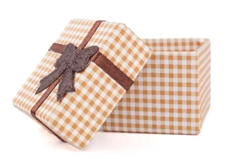 Open Brown Box Stock Photos