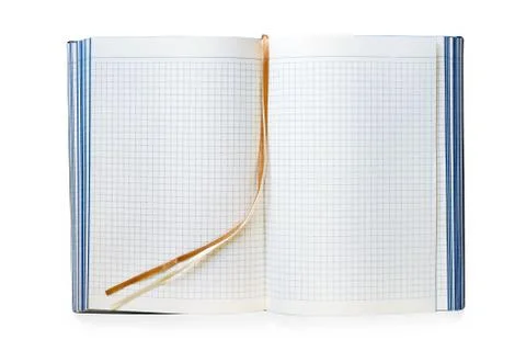 Open business note Foto stock