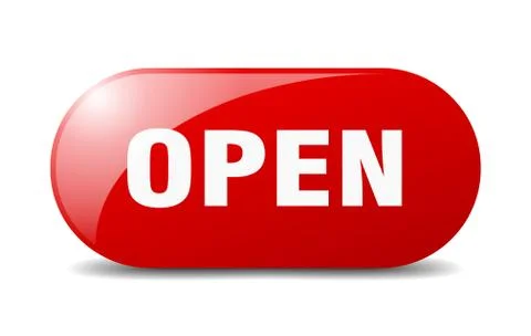 Open button. open sign. key. push button. 스톡 일러스트