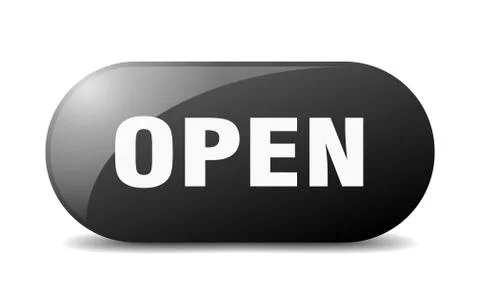 Open button. open sign. key. push button. 스톡 일러스트