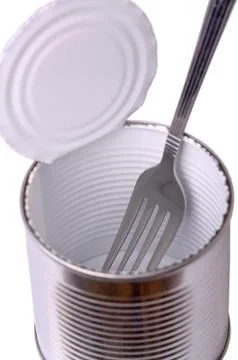 Open a can 스톡 사진