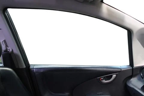 Open the car windows Stock Photos