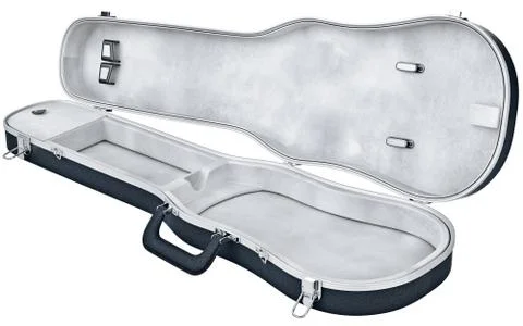 Open case viola, violin Stock Illustration