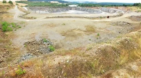Open cast mine. Video stock 55607303