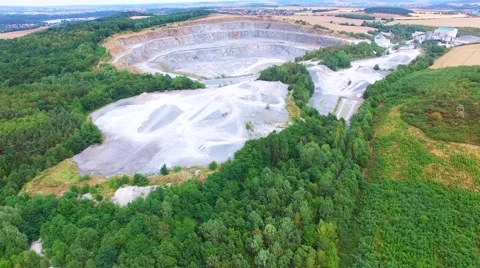 Open cast mine. Stock Footage 55611589