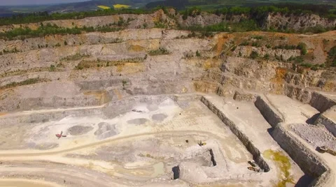 Open cast mine. Stock Footage 63316256