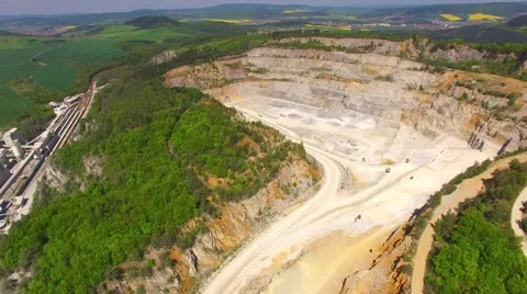 Open cast mine. Stock Footage 63316883