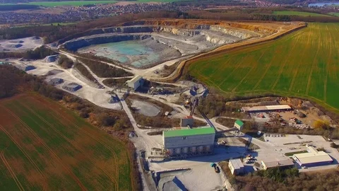 Open cast mine. Stock Footage 74184905