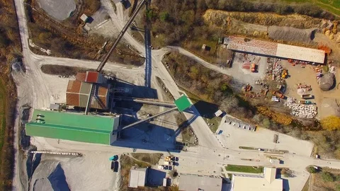 Open cast mine. Video stock 74187526