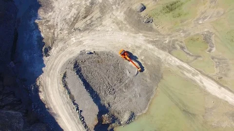 Open cast mine. Stock Footage 74191726