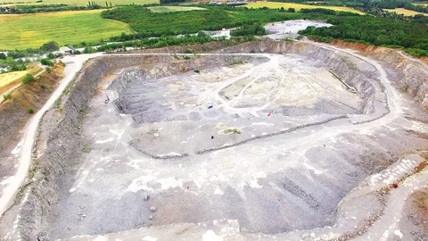 Open cast mine. Stock Footage 77087925